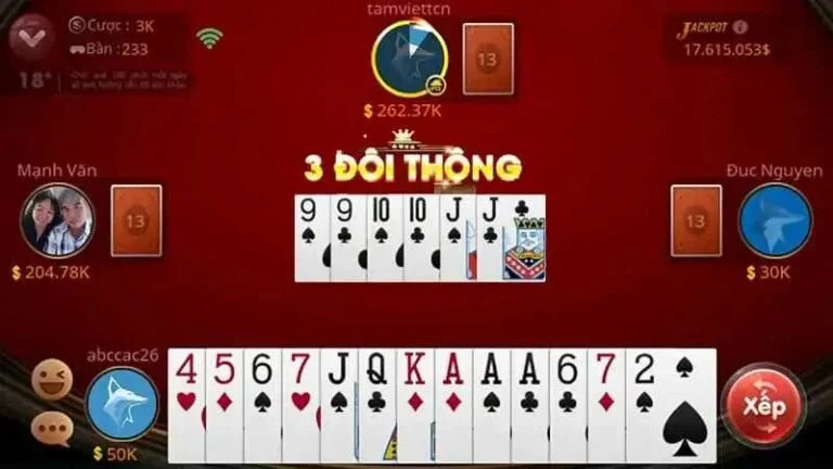 Các tổ hợp bài cơ bản trong Tiến lên miền Nam