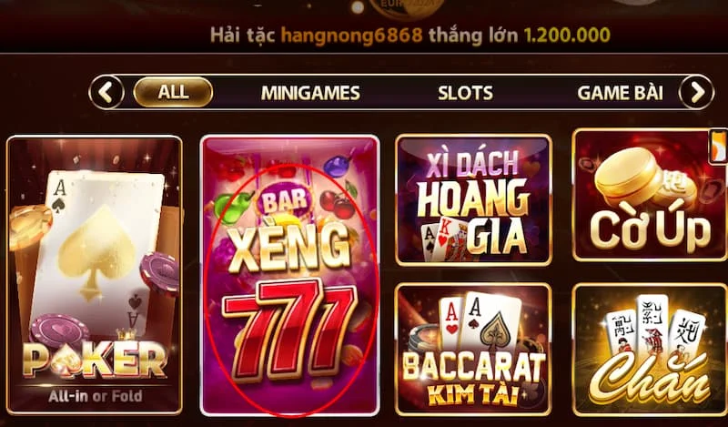 Tổng quan về Xèng 777 Sunwin